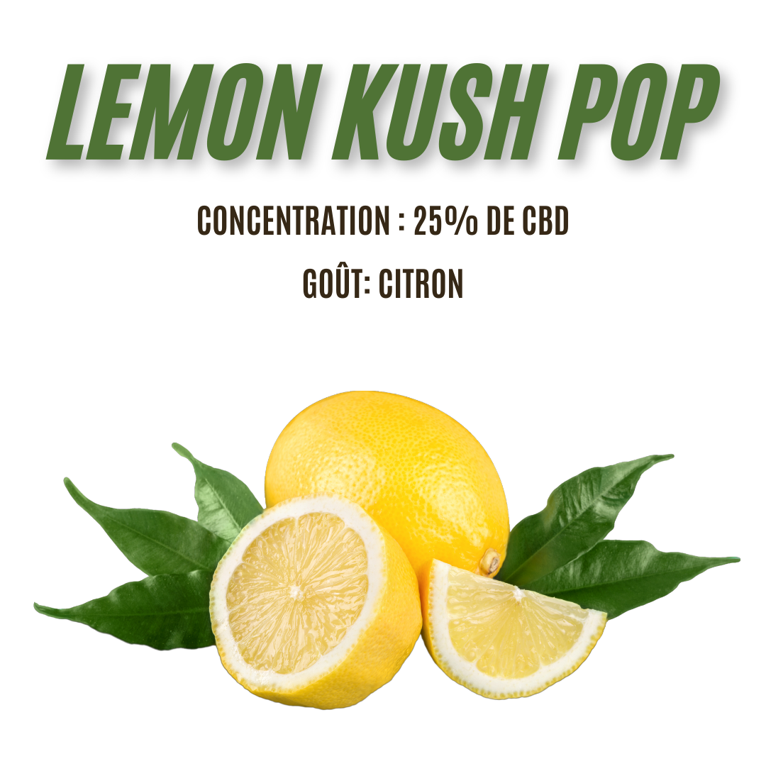 Fleur de CBD Lemon Kush Pop Indoor 25%