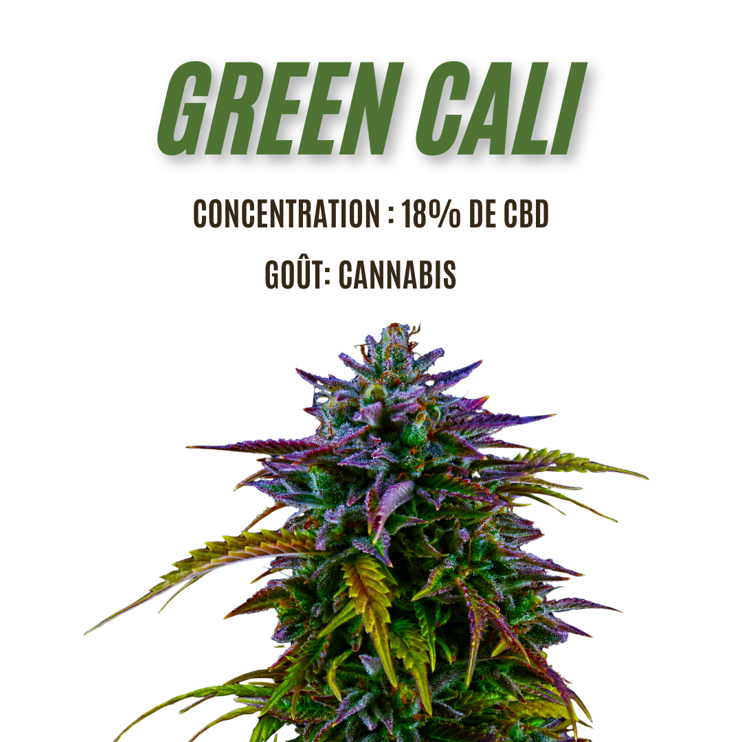 Fleur de CBD Green Cali Indoor 18%