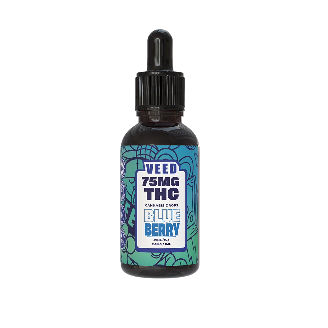 Huile de CBD - VEED 75mg Delta-9 THC (effets puissants)