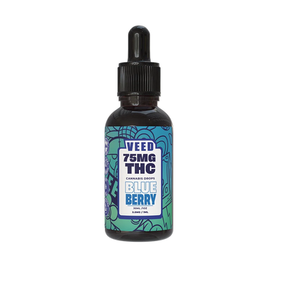 Huile de CBD - VEED 75mg Delta-9 THC (effets puissants)