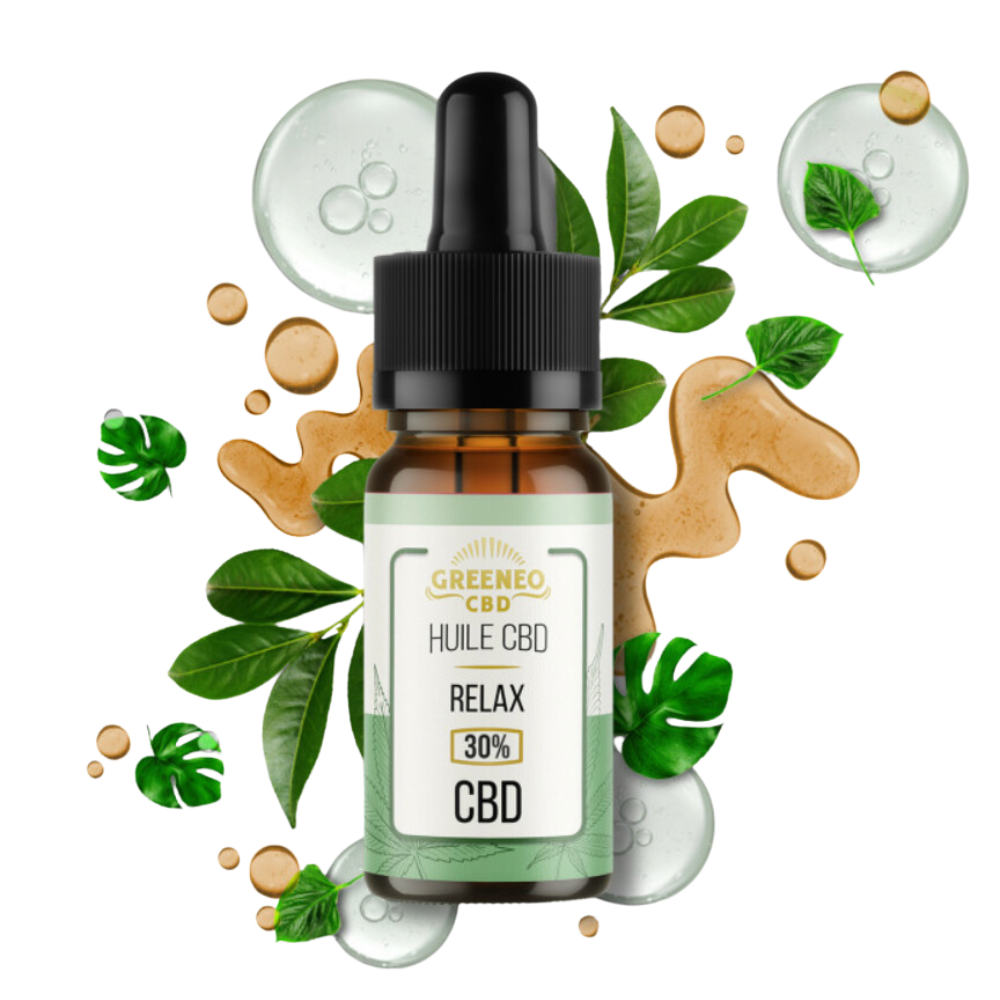 Huile de CBD Relax 5 à 40% - Greeneo