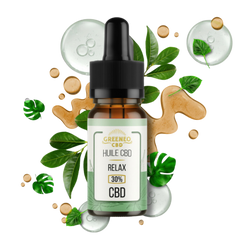 Huile de CBD Relax 5 à 40% - Greeneo