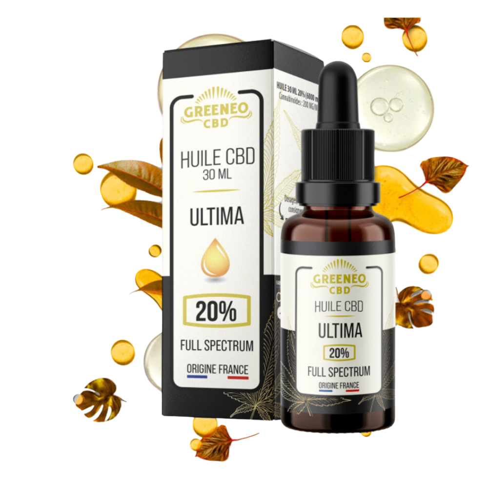 Huile de CBD Ultima Full Spectrum 20% - Greeneo