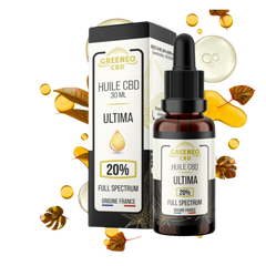 Huile de CBD Ultima Full Spectrum 20% - Greeneo