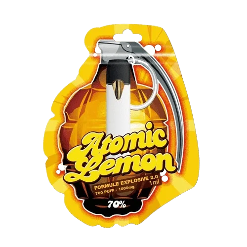 Puff CBD Atomic Lemon 70% de CBN (effets puissants)